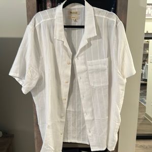 Madewell short sleeve button up easy fit